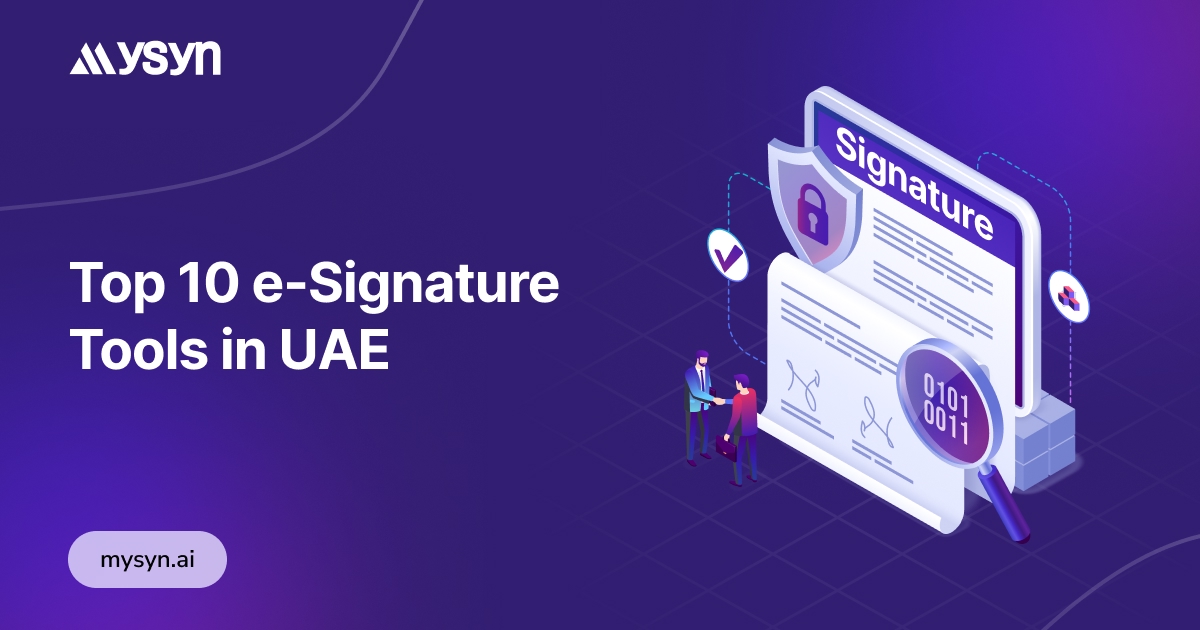 Top 10 e-Signature Softwares in UAE: A 2026 Guide to Going Digital