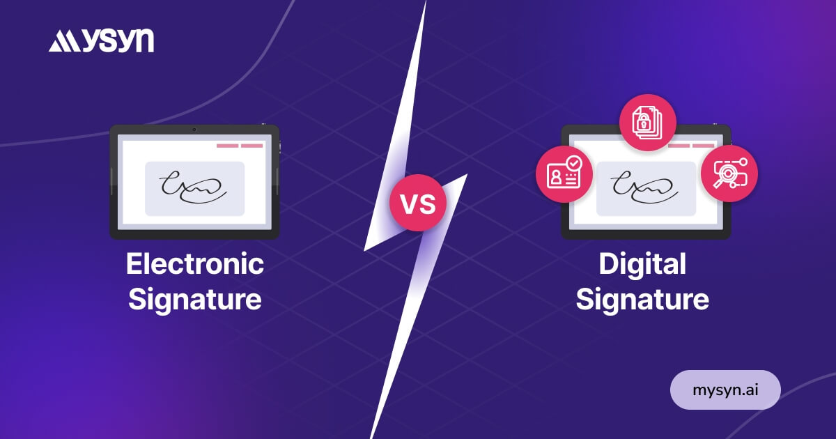 e-Signatures vs Digital Signatures: Same Click, Very Different Consequences